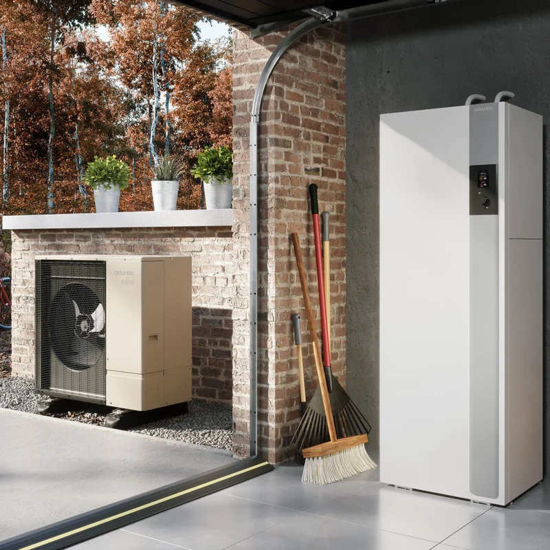 Pompe à chaleur air-eau Atlantic Alféa Excellia S Duo Split 9 kW Monophasé