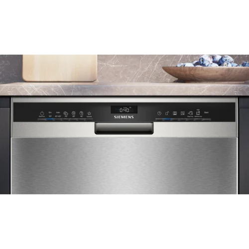 iQ300, Lave-vaisselle sous plan, 60 cm, Acier brossé anti-traces SIEMENS SN43HI01MS