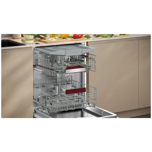 N 50, Lave-vaisselle tout intégrable, 60 cm, XXL (grande hauteur) NEFF S255ECX15E