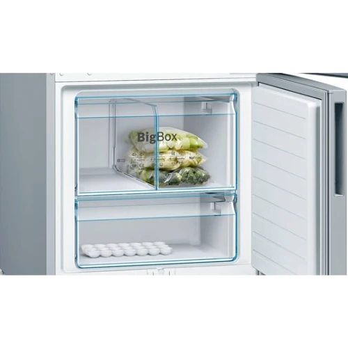 Série 4, Réfrigérateur combiné pose-libre, 191 x 70 cm, Couleur Inox BOSCH KGV58VLEAS