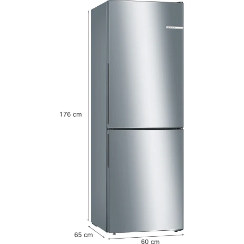 BOSCH Combiné réfrigérateur congélateur KGV33VLEAS