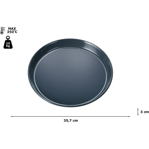 Pizza tray, Anthracite BOSCH HEZ617000