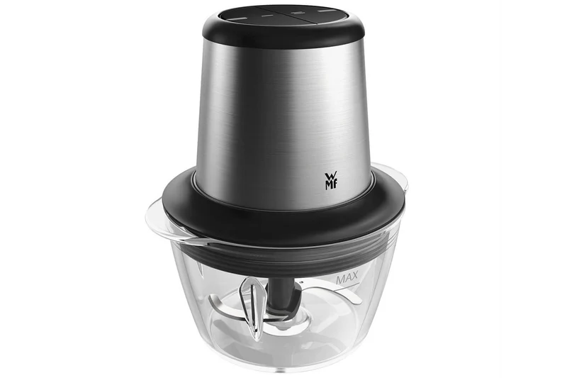 Hachoir électrique WMF Kult X avec bol en verre 1L