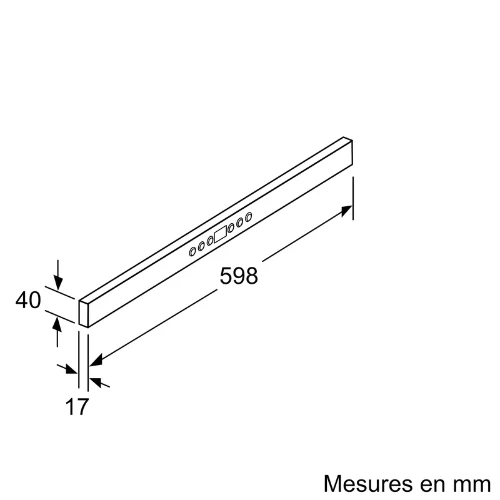 Accessoire pour hottes NEFF Z54TF60N0 (#R424754 )