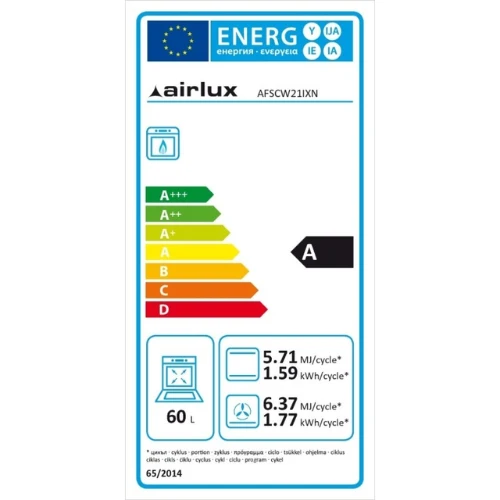 Four gaz Inox AIRLUX AFSCW21IXN