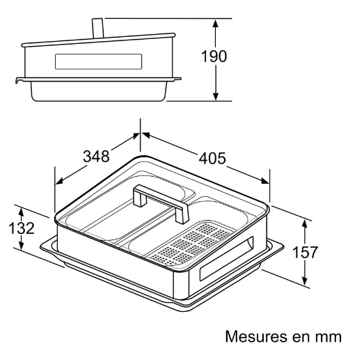Cuiseur Vapeur Pour Four Neff Z19DD10X0(#G155669)