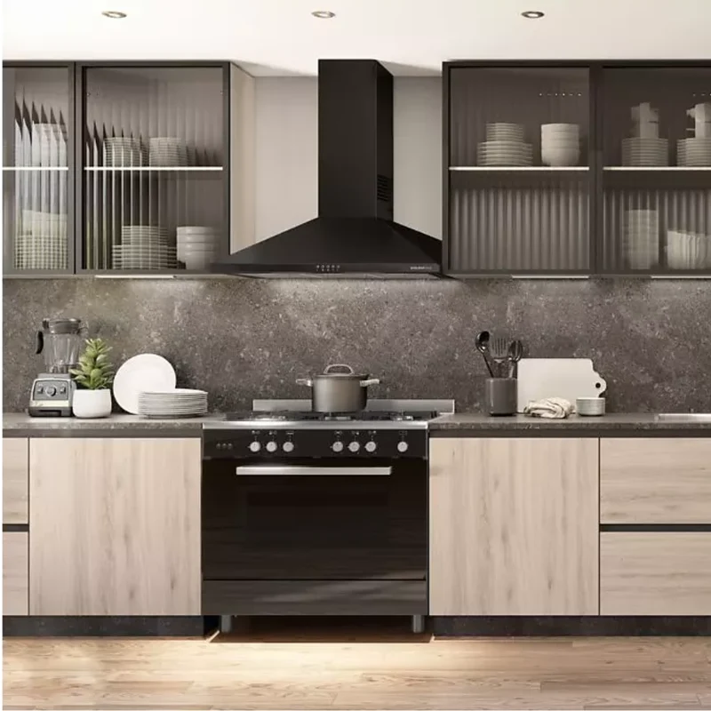 CUISINIÈRE MIXTE CATALYSE 90 x 60 CM GLEM GE960CVBK2