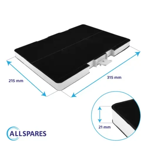 Filtre Charbon Actif Pour Hotte D39M65N0 Neff Z5102X1EM (#W387765 )