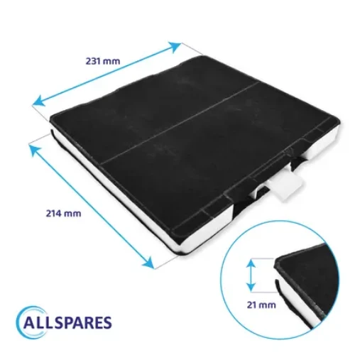 Filtre Charbon Pour Hotte D39F55N0 Neff Z5101X1(#H864628 )