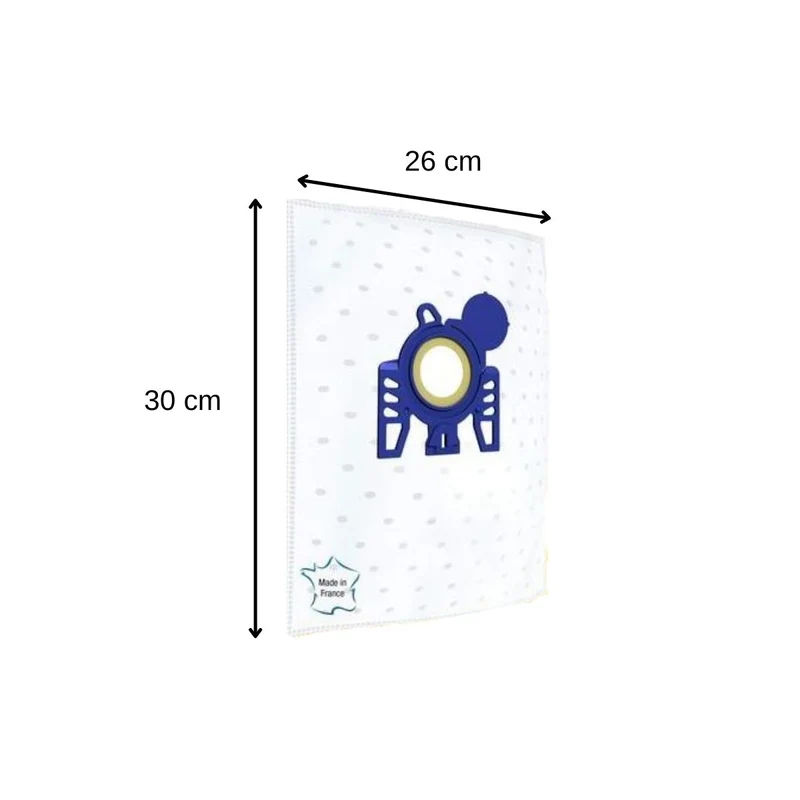 Lot de 4 sacs aspirateur Miele et Hoover TopFilter Premium