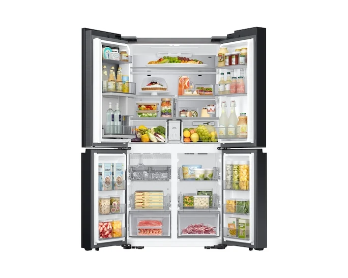 Samsung 36'' 29 pi cu Réfrigérateur BeSpoke avec centre de boisson - Smart Things - RF29DB9600QLAA - NEUF