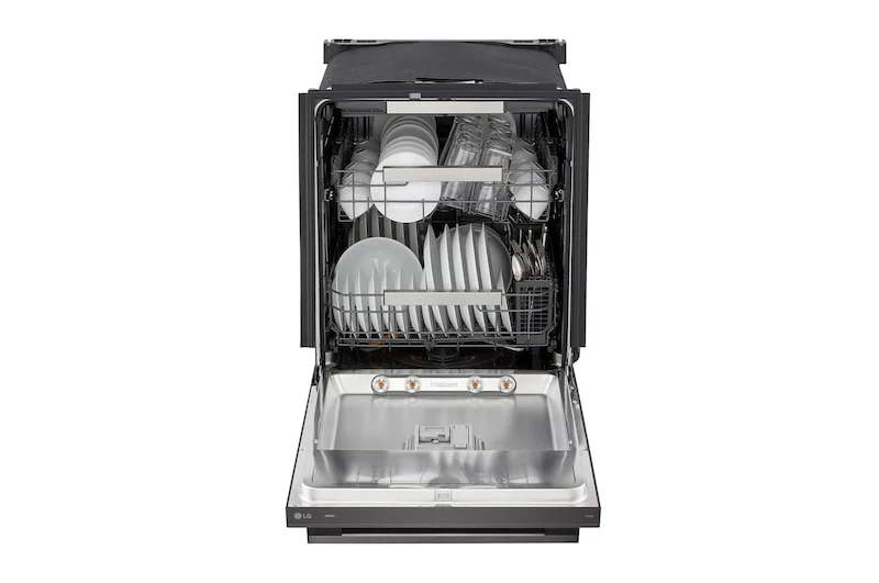 LG 24'' 42 dBA Lave-Vaisselle - 16 Couverts - Inox Noir - NEUF