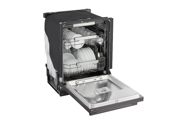 LG 24'' 42 dBA Lave-Vaisselle - 16 Couverts - Inox Noir - NEUF