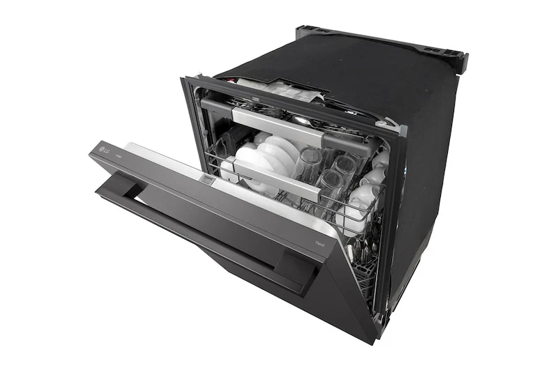 LG 24'' 42 dBA Lave-Vaisselle - 16 Couverts - Inox Noir - NEUF
