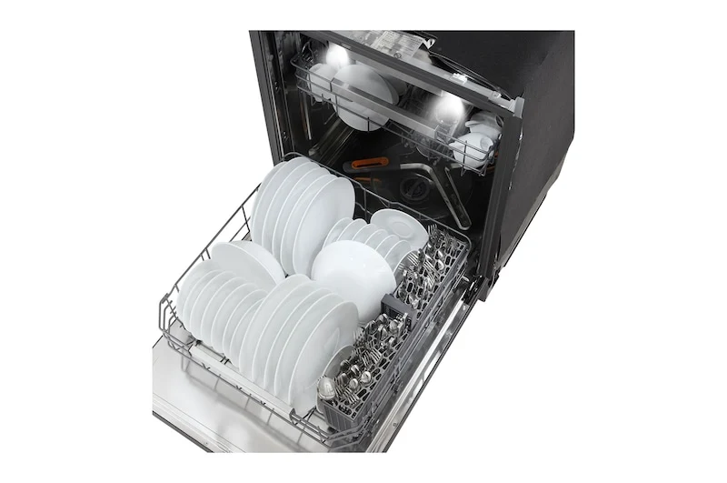 LG 24'' 42 dBA Lave-Vaisselle - 16 Couverts - Inox Noir - NEUF