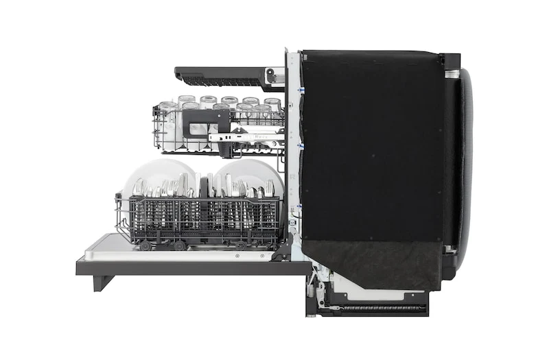 LG 24'' 42 dBA Lave-Vaisselle - 16 Couverts - Inox Noir - NEUF