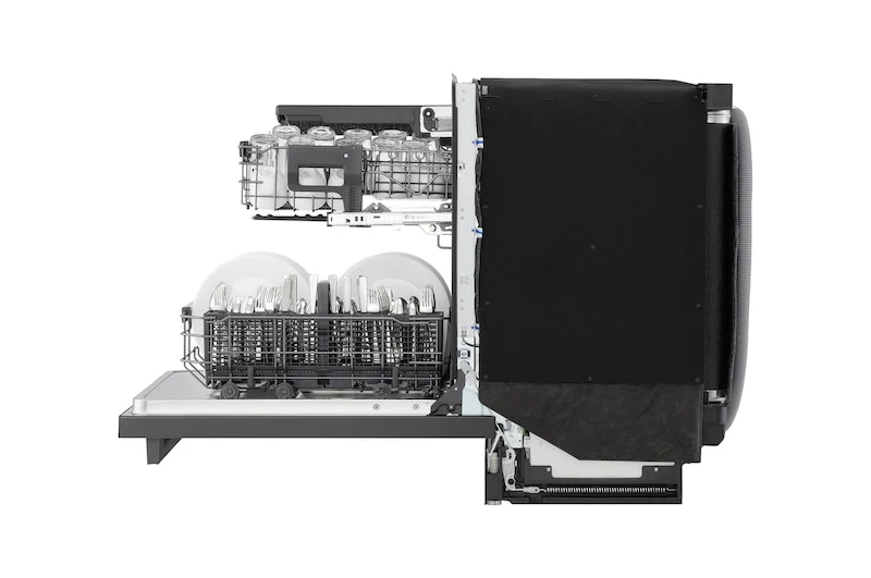 LG 24'' 42 dBA Lave-Vaisselle - 16 Couverts - Inox Noir - NEUF