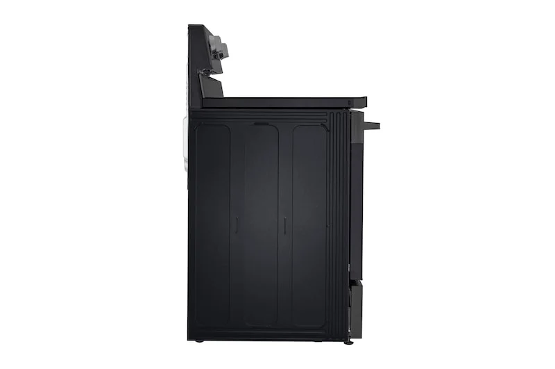 LG 30'' 6.3 pi cu Cuisinière Vitrocéramique - Air Fryer - Inox Noir - LREN6325ZE -NEUF