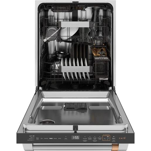GE Café 24'' 44 dBA Lave-Vaiselle - 16 Couverts -Inox - EnergyStar - WiFi - CDT858P2VS1 - Boîte Ouverte