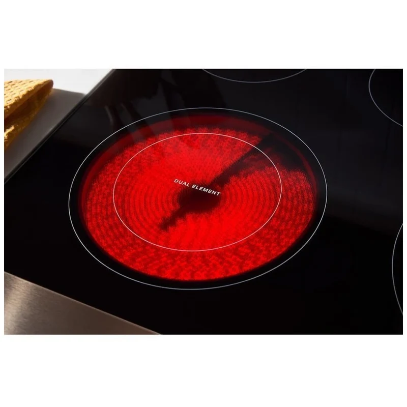 Whirlpool 30'' 5.3 pi cu Cuisinière électrique Intelligente - Cuisson à air - Vapeur - Inox noir - YWSES7530R - Boîte Ouverte