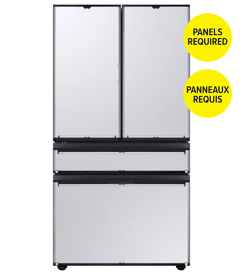 Samsung 36'' 22.8 pi. cu Réfrigérateur à porte Française Profondeur Comptoir - Inox - Bespoke RF23BB8600APAA - Boite Ouverte