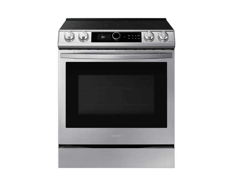 Samsung 30'' 6.3 pi.cu Cuisinière - convection véritable - Air Fry - Inox - NE63T8711SS/AC Boite ouverte
