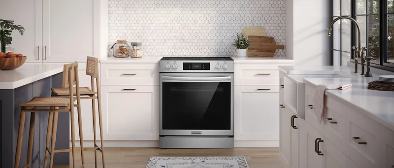 Frigidaire Gallery 30'' 6.2 pi cu Cuisinière - Induction -Pizza cuite sur pierre - Inox - GCFI307CBF - Boite Ouverte