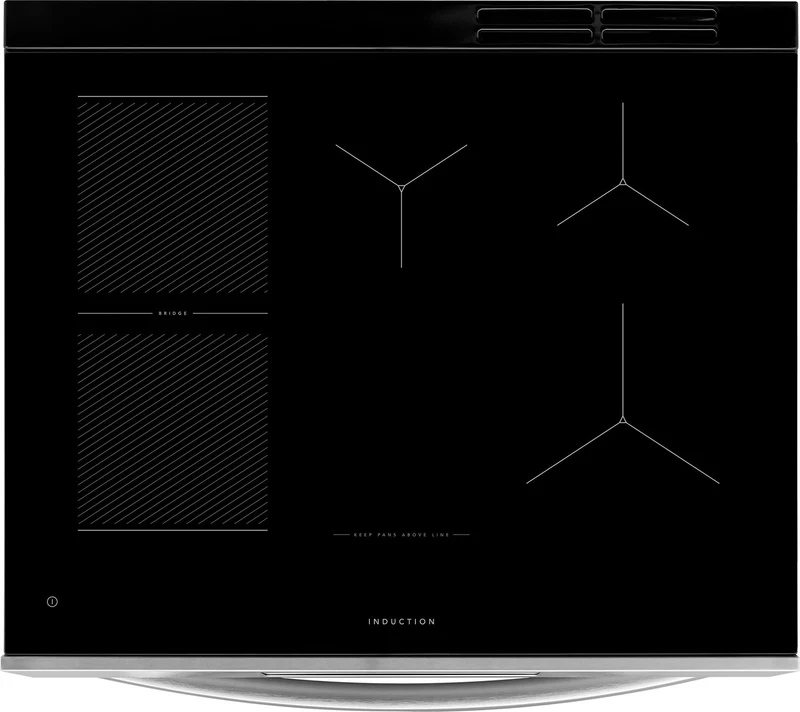 Frigidaire Gallery 30'' 6.2 pi cu Cuisinière - Induction -Pizza cuite sur pierre - Inox - GCFI307CBF - Boite Ouverte