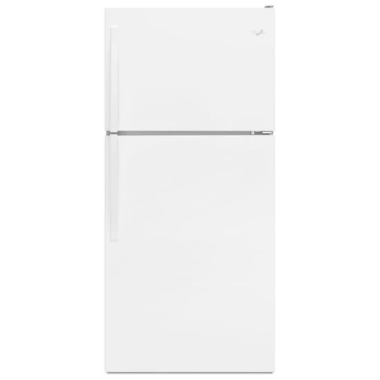 Whirlpool 30'' 18 pi cu Réfrigérateur - Blanc - WRT148FZDW - Boîte Ouverte