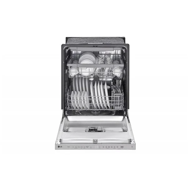 LG 24" 48dba - Lave-vaisselle 9 cycles de lavage - Energy Star - 3 paniers - Inox - LDPN454HT - Boîte ouverte