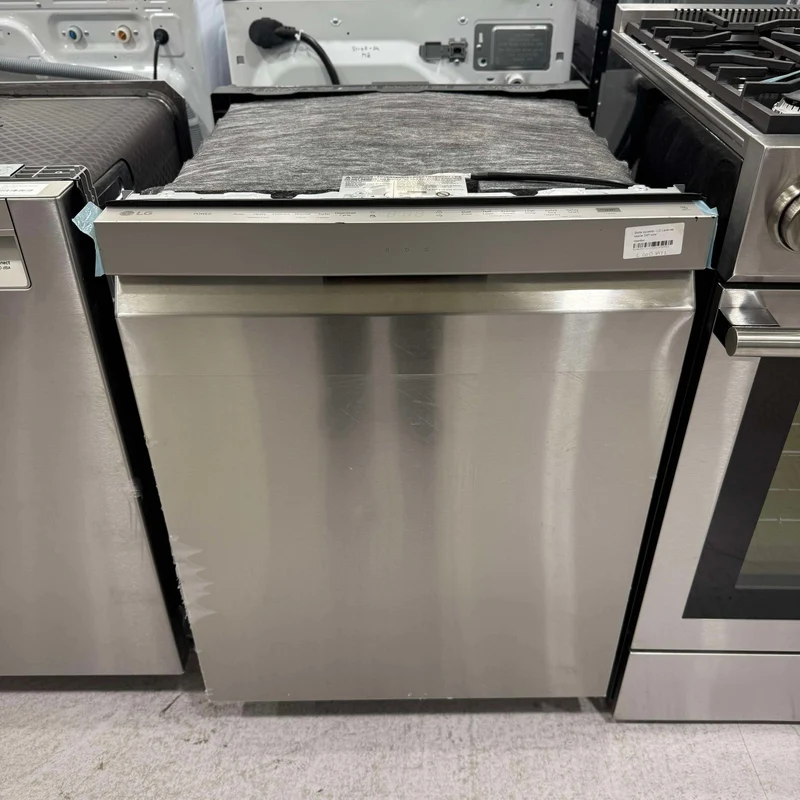 LG 24" 48dba - Lave-vaisselle 9 cycles de lavage - Energy Star - 3 paniers - Inox - LDPN454HT - Boîte ouverte