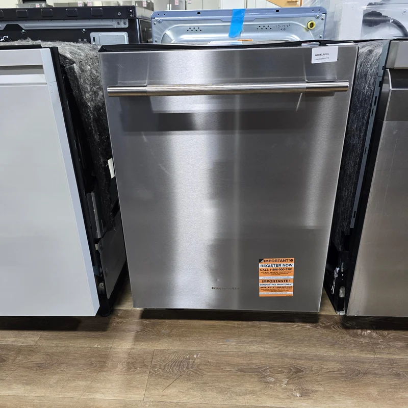 KitchenAid 24'' 44 dBA Lave-Vaiselle - 16 Couverts - Inox - EnergyStar - KDTS624SPS - Boîte Ouverte