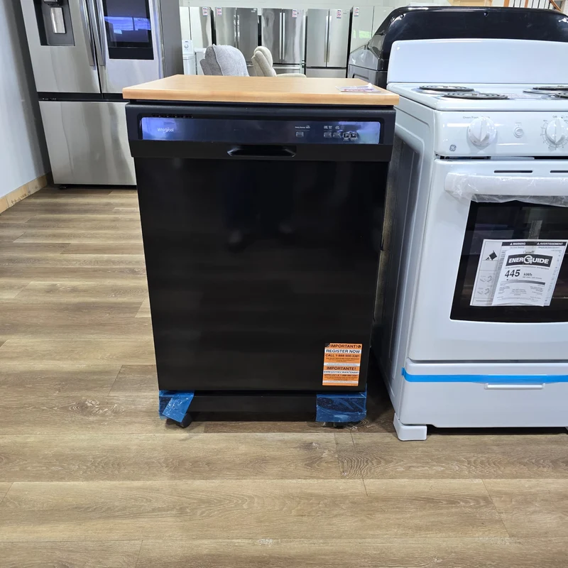 Whirlpool 24'' Lave-Vaiselle Portatif - Noir - Boîte Ouverte