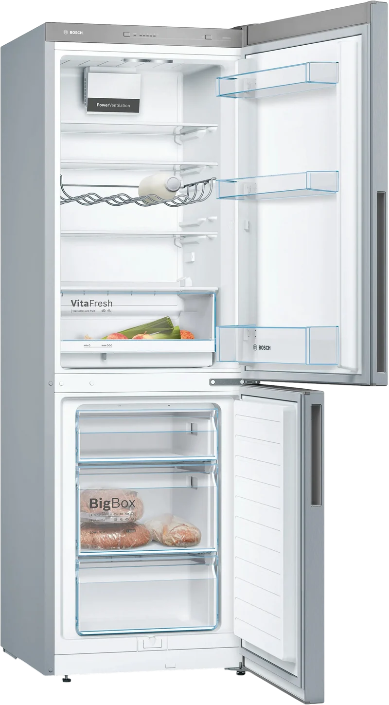 Réfrigérateur Avec Congélateur 289 Litres Reconditionné BOSCH KGV33VLEAS