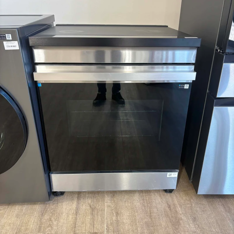 SAMSUNG 30'' 6.0 pi cu Cuisinière Induction - inox -NSI6DG9100SRAC - boîte ouverte
