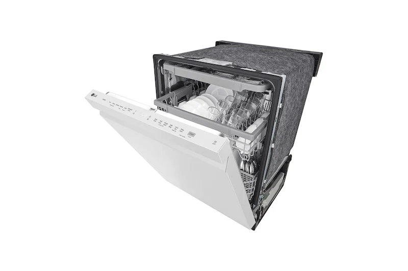 LG 24'' 48 dBA Lave-vaiselle - blanc - 3 tiroirs - EnergyStar - blanc - LDPN4542W - boîte ouverte