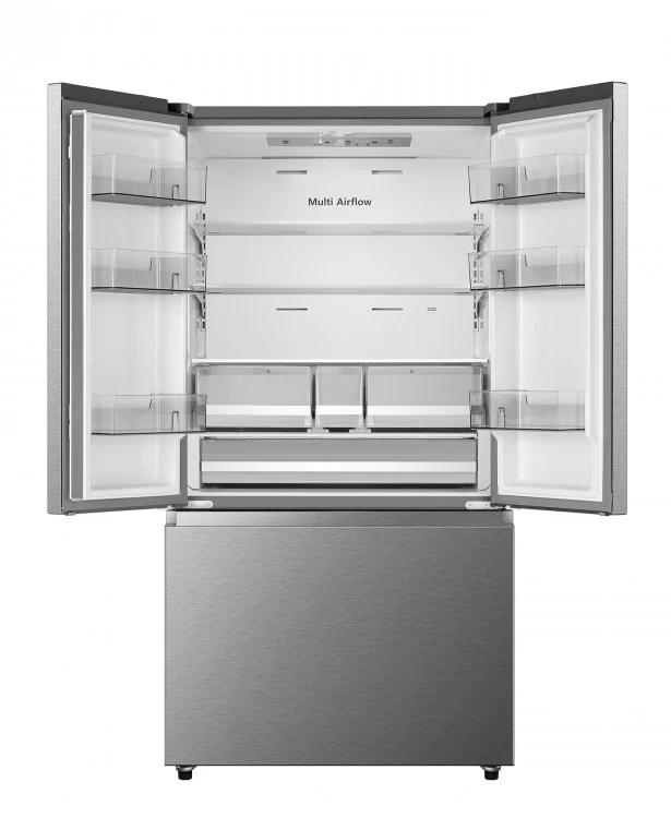 Hisense 36'' 22.5 pi cu réfrigérateur portes francaises - inox - RF225A3CSE - Neuf