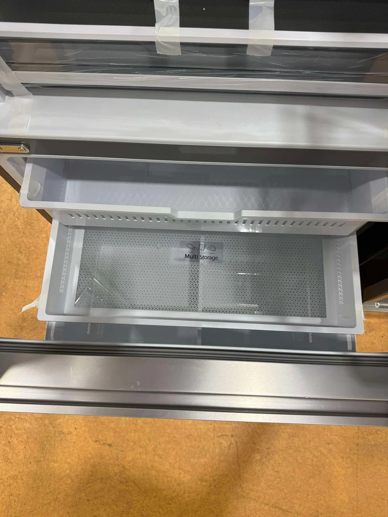 Hisense 36'' 22.5 pi cu réfrigérateur portes francaises - inox - RF225A3CSE - Neuf
