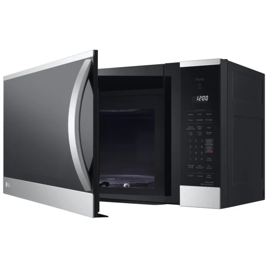 LG 30''1.8 pi cu Micro-onde à Hotte Intégrée- Inox - MVEM1825F - Boîte ouverte