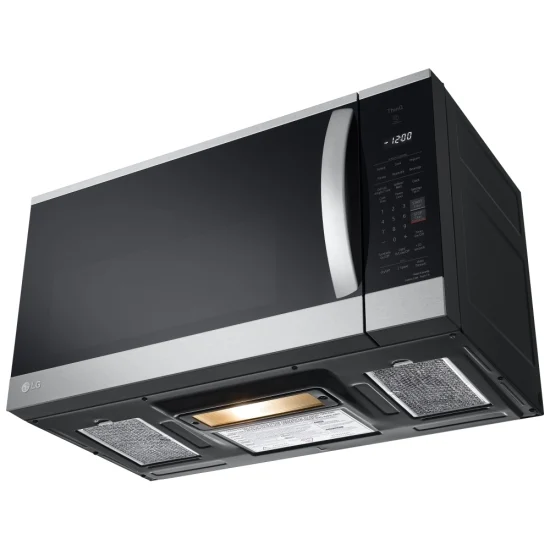 LG 30''1.8 pi cu Micro-onde à Hotte Intégrée- Inox - MVEM1825F - Boîte ouverte
