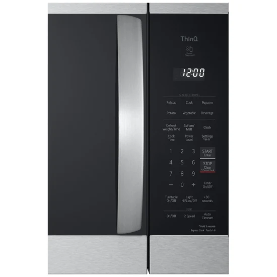 LG 30''1.8 pi cu Micro-onde à Hotte Intégrée- Inox - MVEM1825F - Boîte ouverte