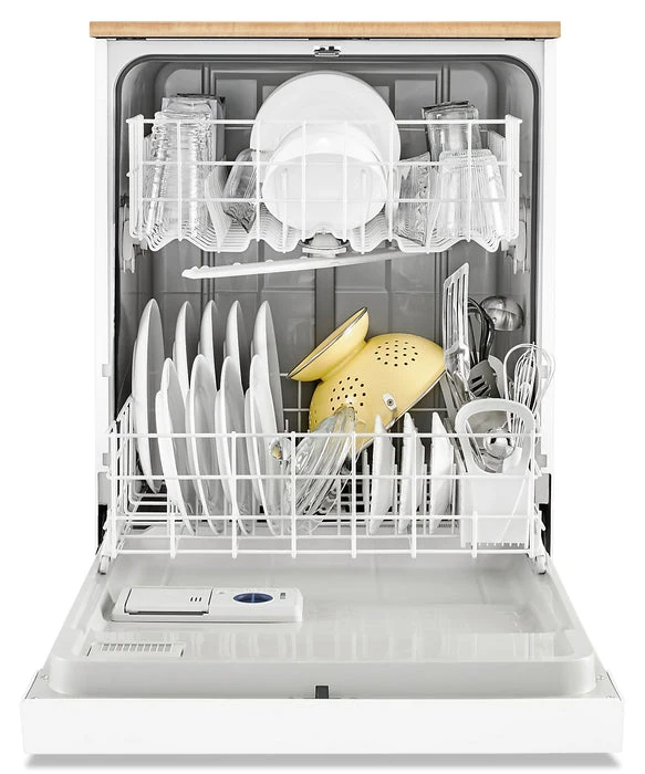 Whirlpool 24'' Lave-Vaiselle Portatif - Blanc - Boîte Ouverte