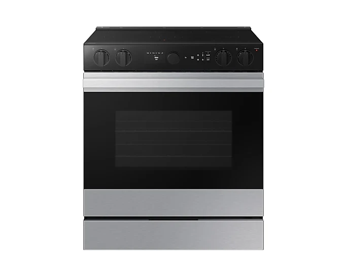 Samsung 30'' 6.3 pi cu Cuisinière électrique - air sous vide - convection - inox - NSE6DG8500SR - boîte ouverte