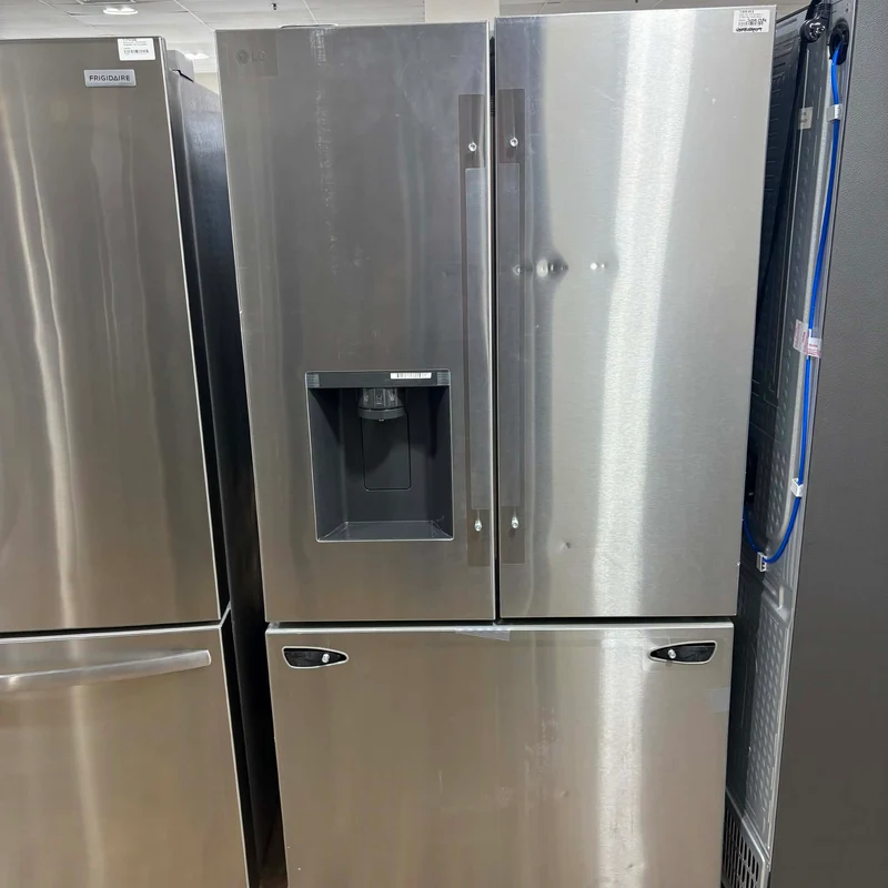 LG 36'' 26 pi Réfrigérateur à portes françaises - Distributeur d'eau et glace - inox - LRFXC2606S- Boîte ouverte