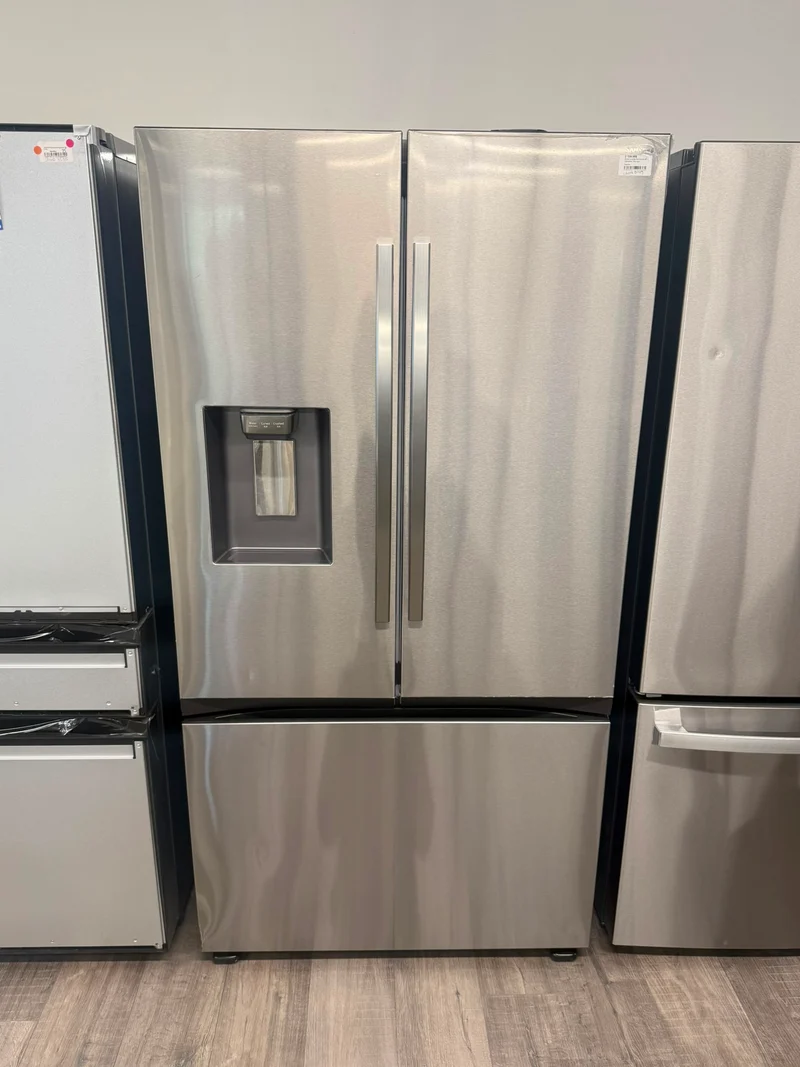 Samsung 36'' 31 pi. cu - Réfrigérateur Portes Francaises - Inox - EnergyStar -Machine à glace - RF32CG5400SR-Boîte ouverte