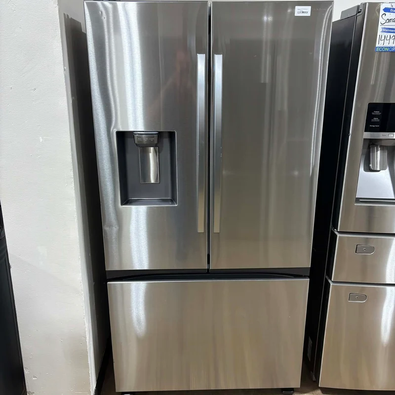 Samsung 36'' 31 pi. cu - Réfrigérateur Portes Francaises - Inox - EnergyStar -Machine à glace - RF32CG5400SR-Boîte ouverte