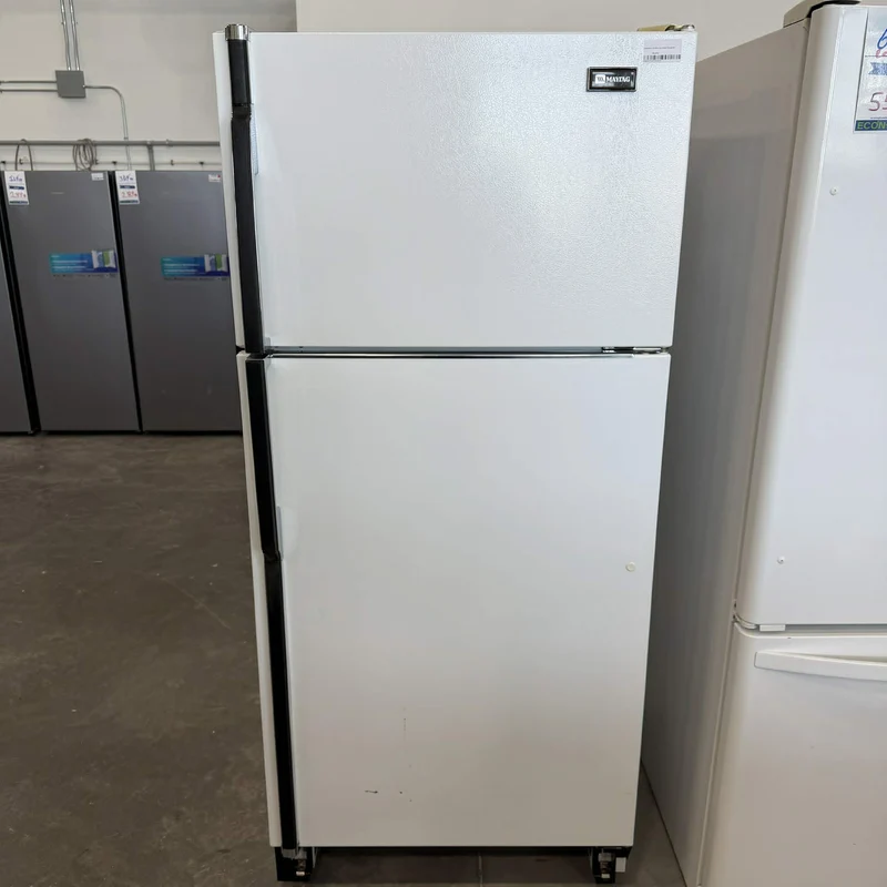 Maytag 30'' Réfrigérateur Congélateur Supèrieur - blanc- reconditionné