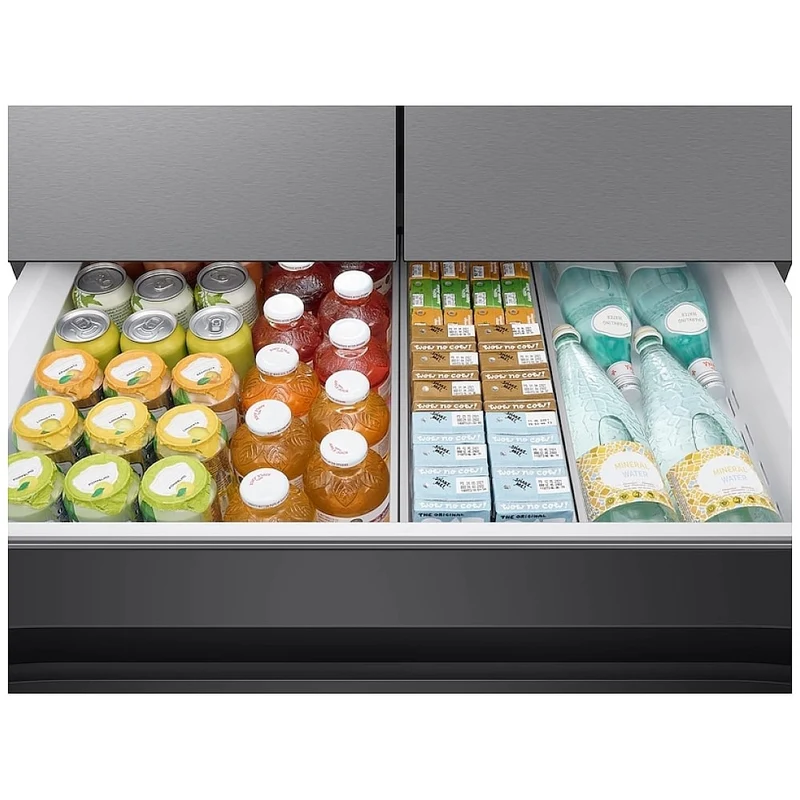 Samsung 36'' 28.8 pi cu Bespoke Réfrigérateur - Centre de boisson - Inox - RF29BB8600QLAA - boîte ouverte
