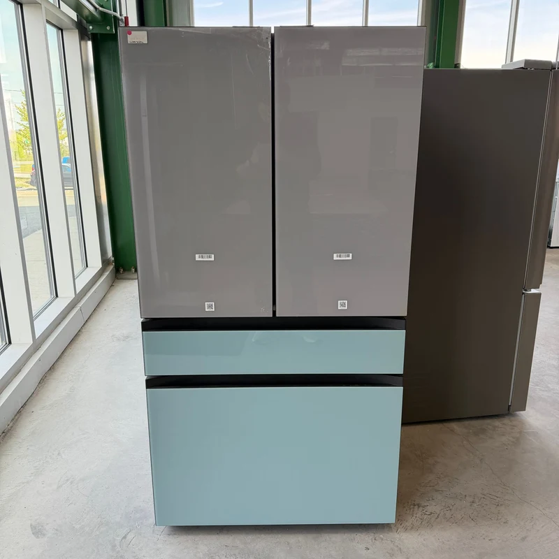 Samsung 36'' 28.8 pi cu Bespoke Réfrigérateur - Centre de boisson - Inox - RF29BB8600QLAA - boîte ouverte