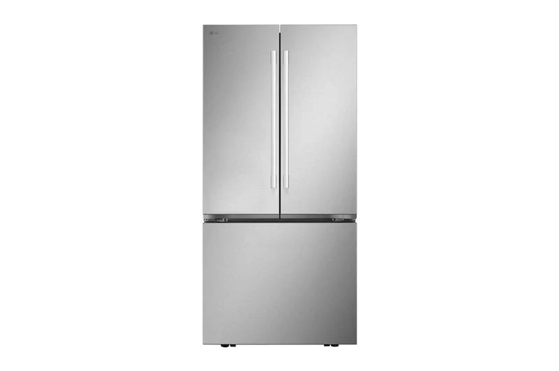 LG 33'' 25.3 pi cu Réfrigérateur congélateur inférieur - ThinQ (Wi-Fi) - inox - LF25H6200S - boîte ouverte